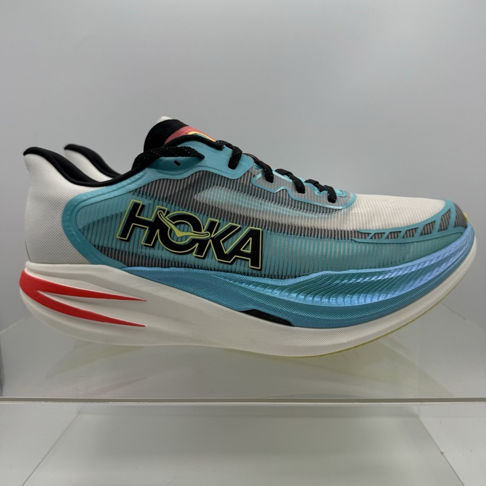 Brand New Hoka One One Cielo X1 2.0 1162053 FLCK Blue Running Shoe Men Size 8.5